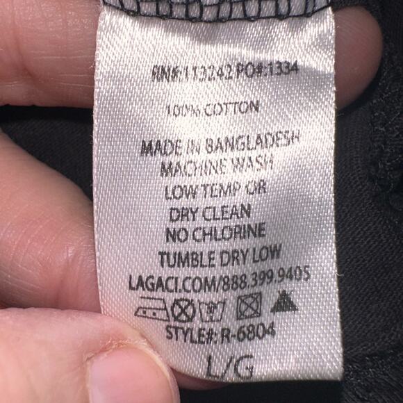 Lagaci Size Large Dress Pullover Tank Style Dark Gray Swing Bottom Stretchy - Picture 7 of 7